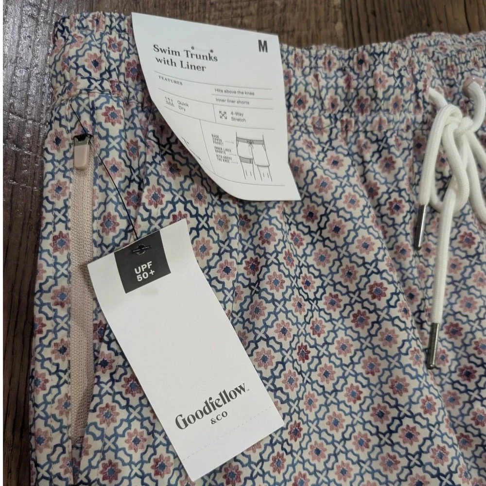 Goodfellow Swim Trunks Mens Medium NWT 7